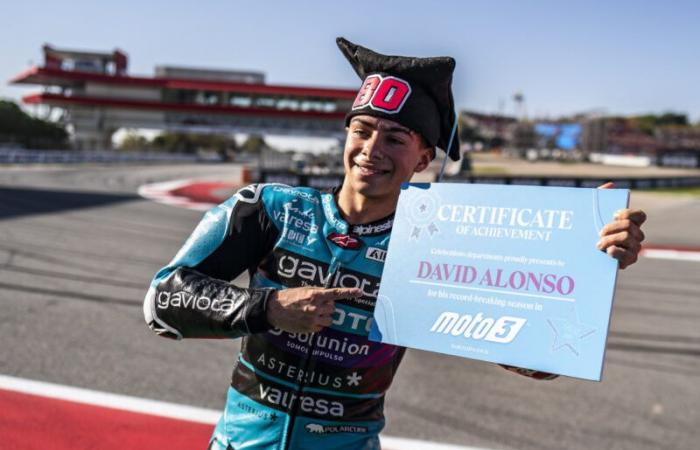 Let's talk MotoGP: David Alonso is already part of history