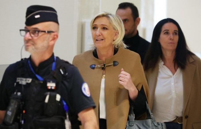 For Marine Le Pen, the trial of the assistants was ultimately trying, from “serenity” to requisitions