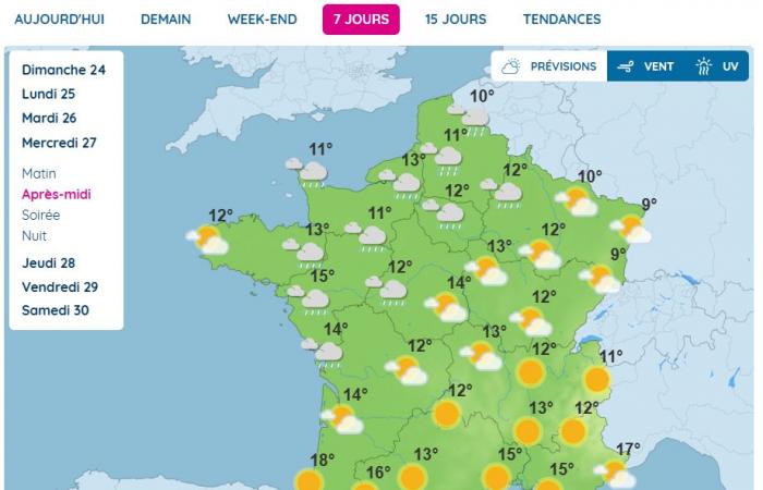 sun, rain, warmer temperatures… What will the weather be like this week?