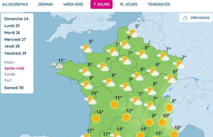 sun, rain, warmer temperatures… What will the weather be like this week?