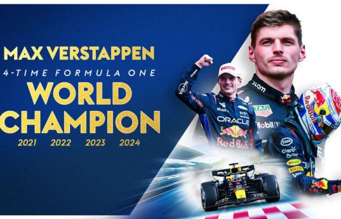 Max Verstappen wins 2024 F1 world title as Red Bull driver closes out Drivers’ Championship at Las Vegas GP | F1 News