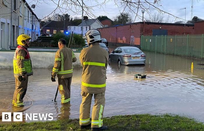 Dozens of flood warnings in place after man dies