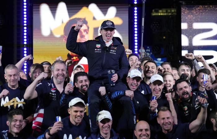 Las Vegas Grand Prix | Max Verstappen crowned world champion for the fourth time