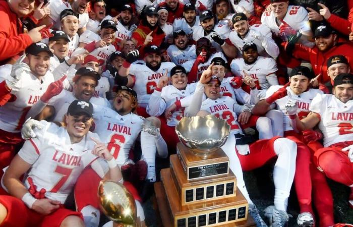 The Rouge et Or wins the Vanier Cup