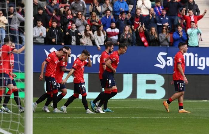 A penalty spoils Osasuna’s party