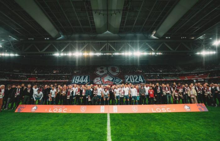 Ligue 1 – D12: 80 candles blown out, legends acclaimed, LOSC celebrates its anniversary with success