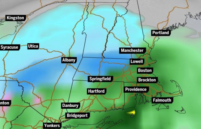 Storm could deliver rain, snow