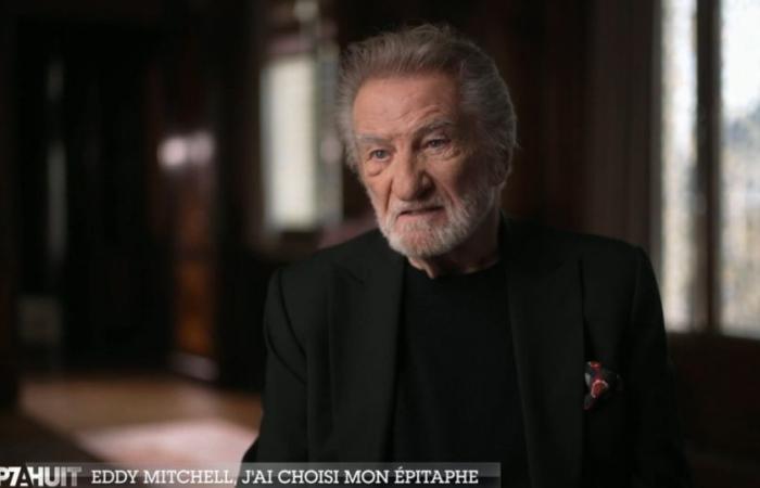 Eddy Mitchell opens up about his health and reveals his epitaph in “Sept à quatre”