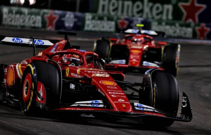 Ferrari powerless against Mercedes in Las Vegas