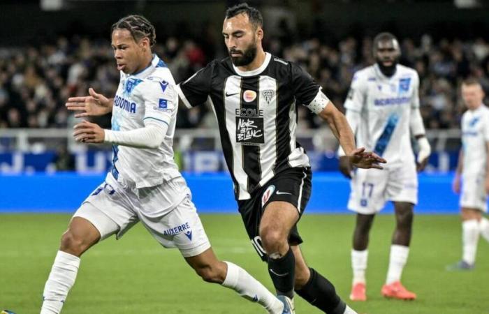 Angers-SCO cracks at Auxerre in the last seconds