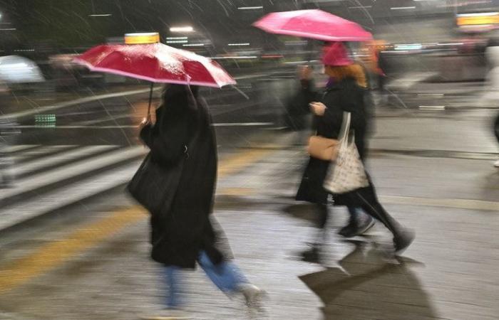 South coast and mountainous regions of Madeira under orange warning due to rain