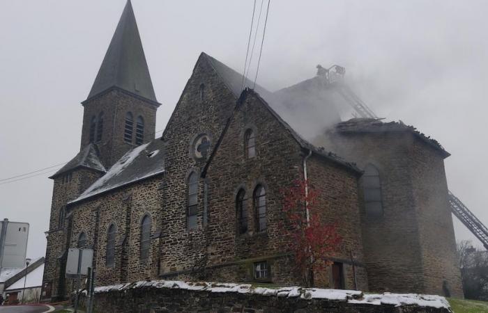 Fire at the Witry church: part of the building is completely damaged (photos)