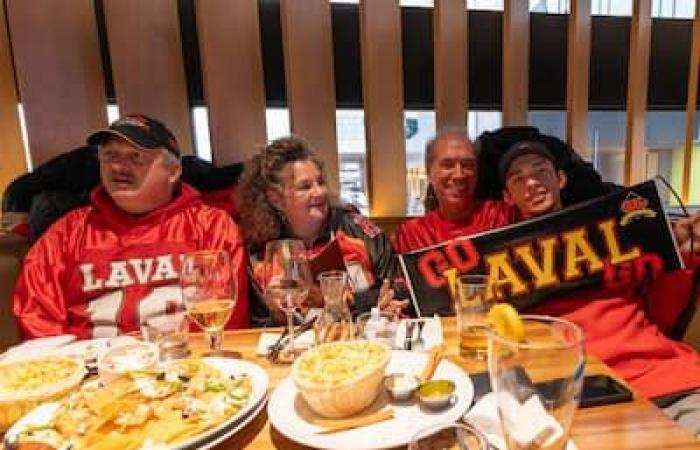 Fans push with the Rouge et Or hoping for another Vanier Cup