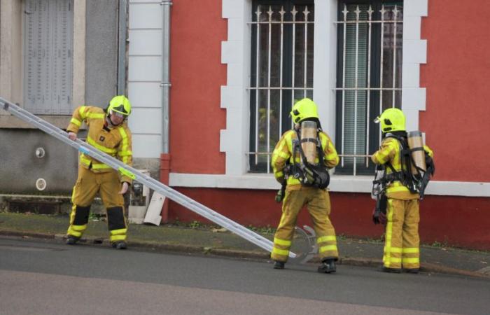 Montceau – Significant gas leak in an unoccupied but probably squatted building