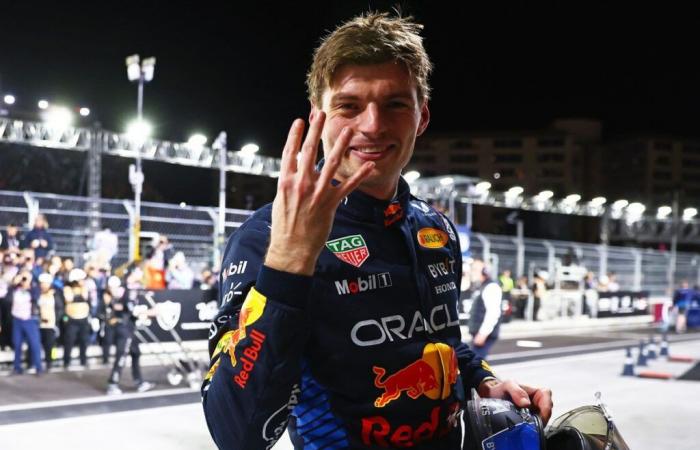 Max Verstappen is crowned F1 world champion for the fourth time!