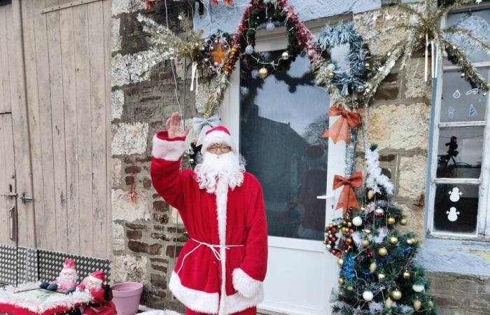 This Mayen resident has installed 160 Santa Clauses on his property