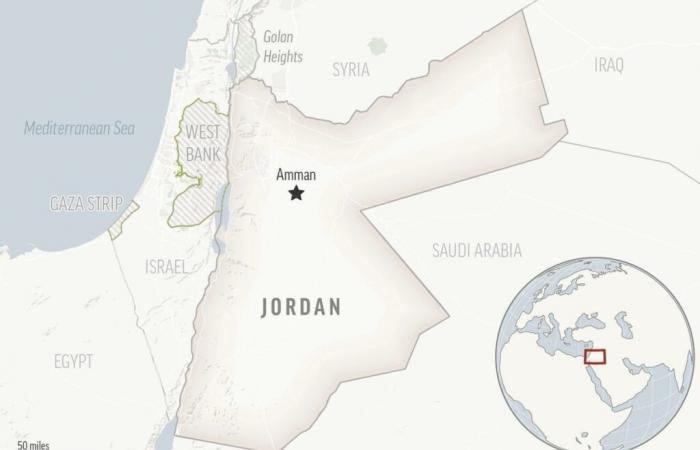 Police kill gunman near Israeli embassy in Jordan.