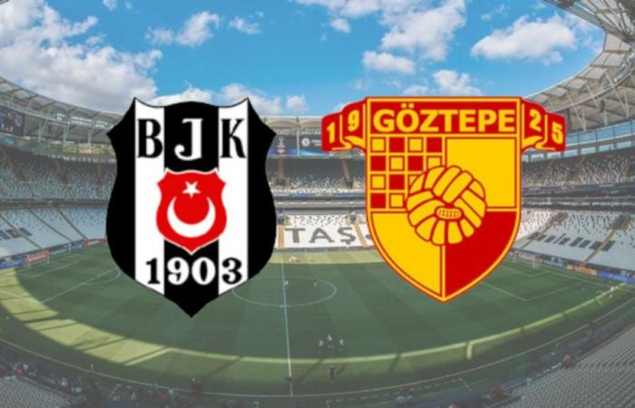 Göztepe is the guest of Beşiktaş: The starting 11's have been announced!