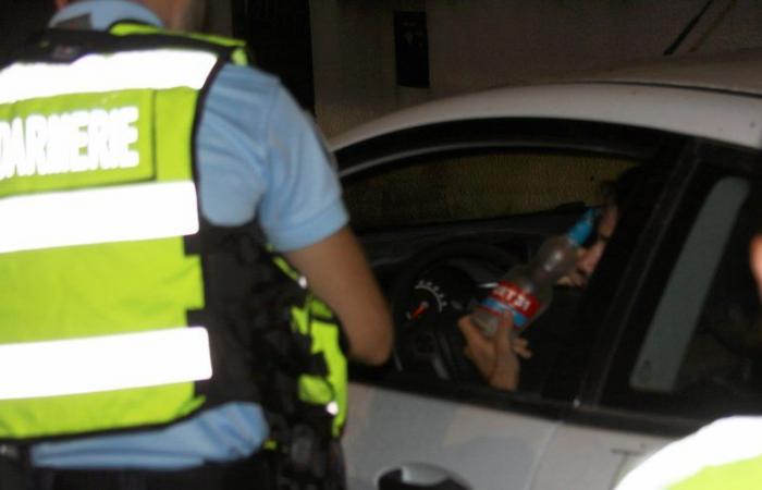 Drunk, a driver refuses to obey the orders of the La Grande-Motte gendarmes and flees