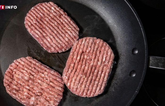 “I realize I’m bleeding”: he discovers a piece of glass while eating a frozen minced steak