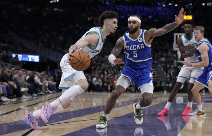 Hornets’ LaMelo Ball scores career-high 50 points in loss to Bucks