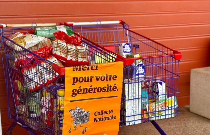 Difficult last day of collection for Food Bank volunteers