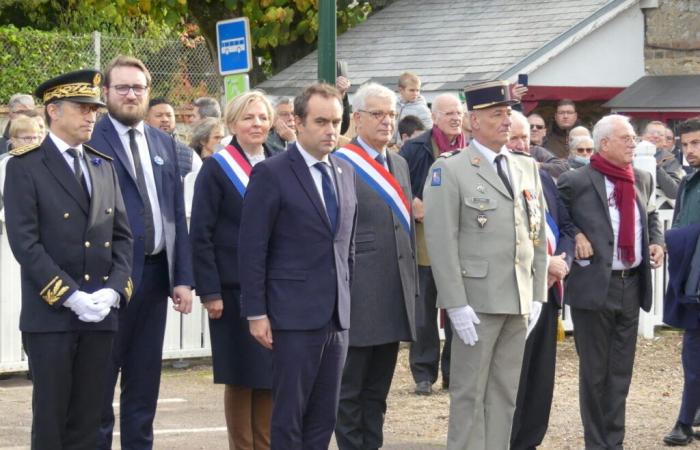 Minister of the Armed Forces Sébastien Lecornu follows in the footsteps of Georges Clemenceau in Eure