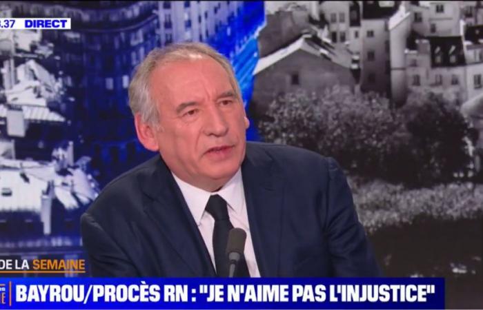 François Bayrou opposed to the provisional execution of Marine Le Pen's possible ineligibility sentence