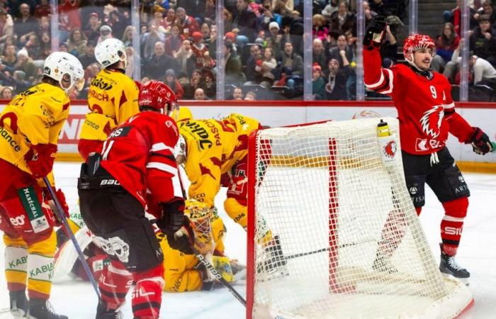 Lausanne brings down Langnau and the stuffed animals at the Vaudoise arena