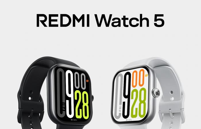 Xiaomi reveals the characteristics of the Redmi Watch 5 with AMOLED screen