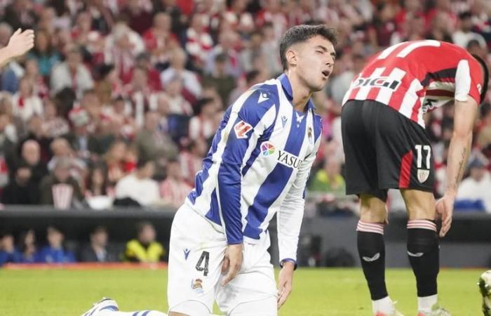 Direct: Athletic-Real | Clamorous failure by Zubimendi (1-0)