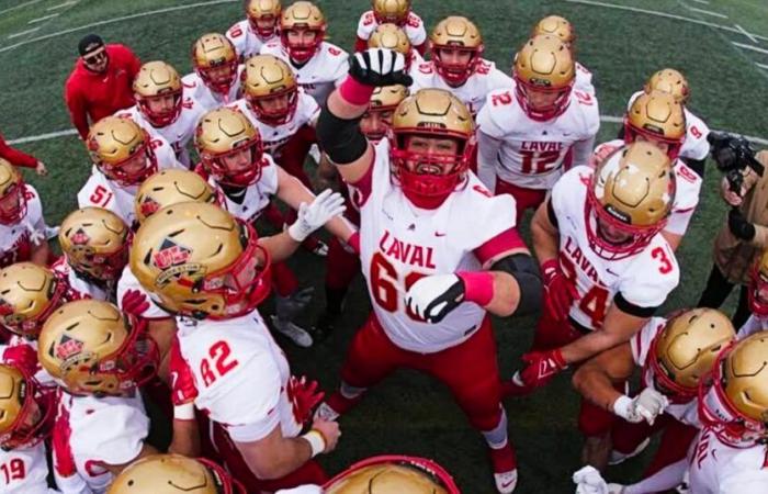 The Rouge et Or of Laval University wins the 12th Vanier Cup in its history