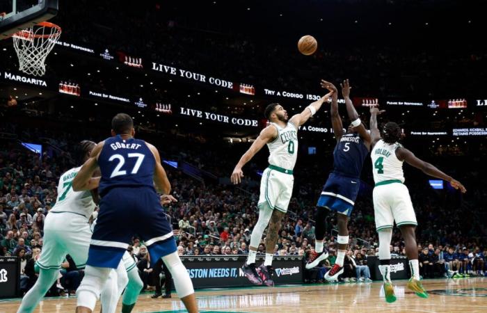 Jayson Tatum, Anthony Edwards renew Netflix rivalry