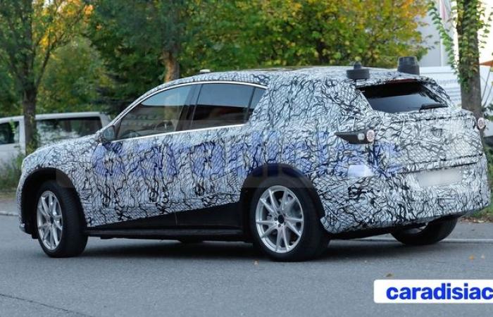 Images of the future Mercedes GLC EV which will allow us to forget the Mercedes EQC