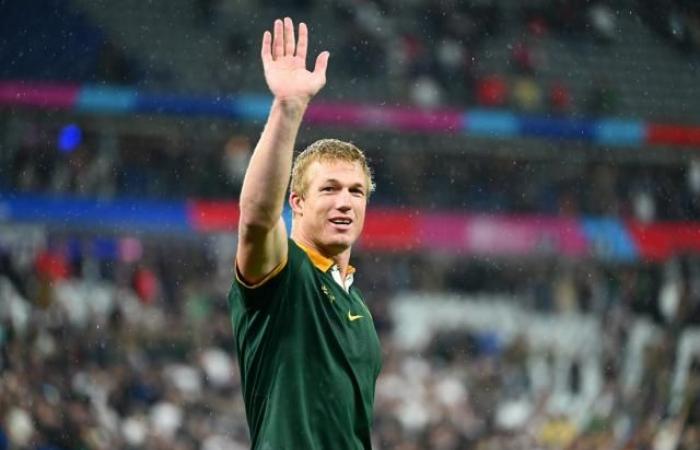 South African Pieter-Steph du Toit crowned player of the year for the second time