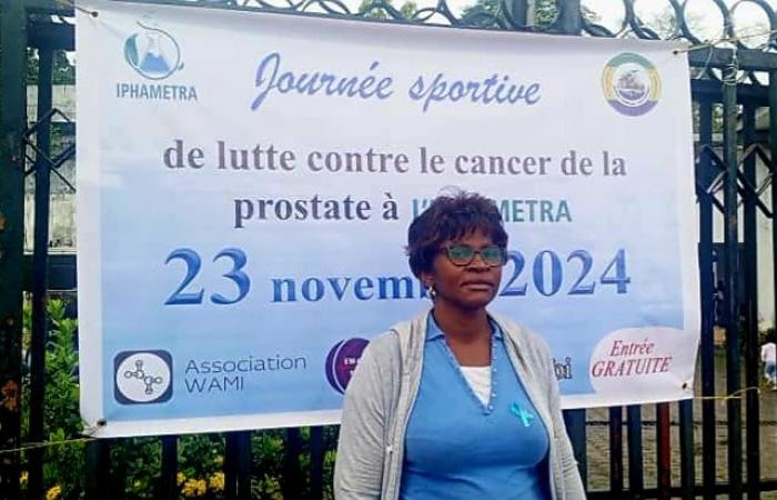 Blue November: Iphametra staff mobilize against male cancers | Gabonreview.com