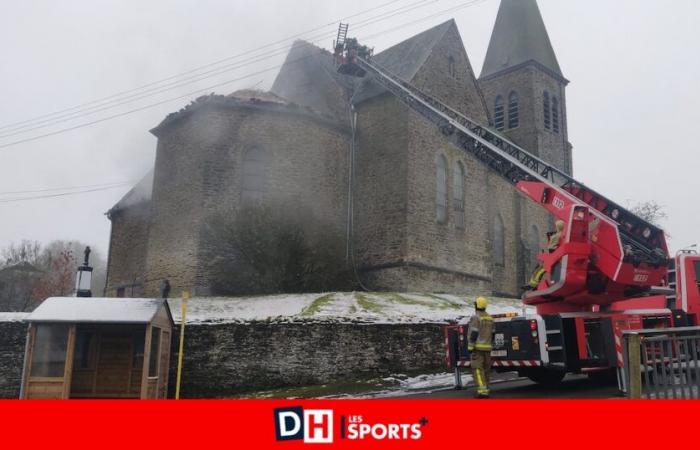 Fire at the Witry church: part of the building is completely damaged (photos)