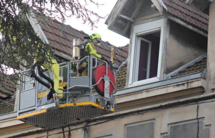 Montceau – Significant gas leak in an unoccupied but probably squatted building