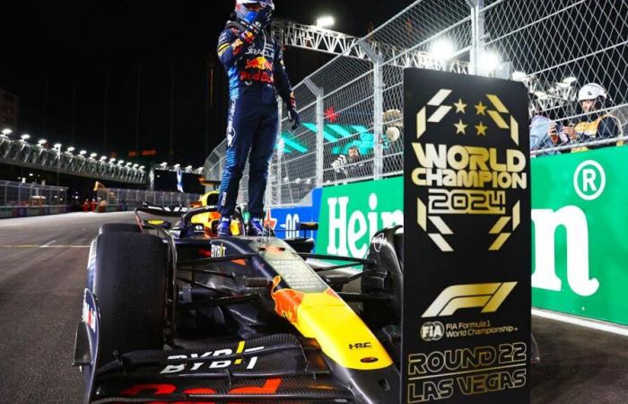 Victory for Russell, Verstappen crowned world champion