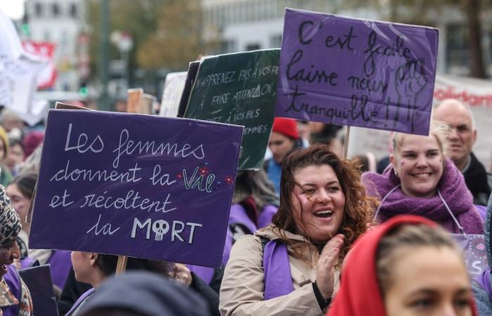 Demonstration against violence against women: “The future looks catastrophic for women”