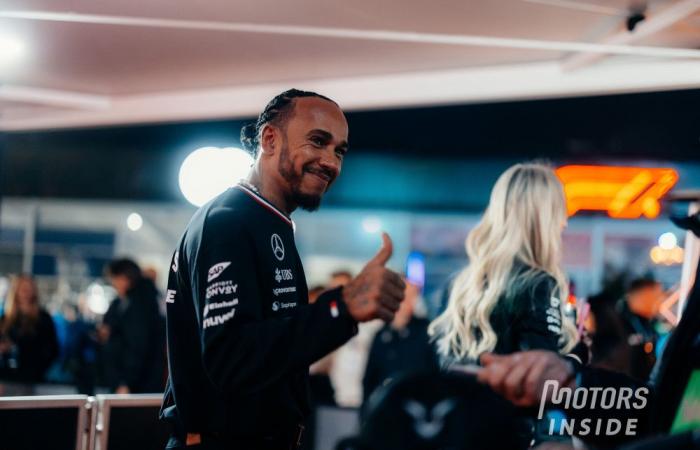 F1. Lewis Hamilton voted driver of the day in Las Vegas