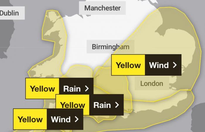 Storm Bert latest: Danger to life weather warnings for rain and wind in UK as 300 areas hit by flood risk