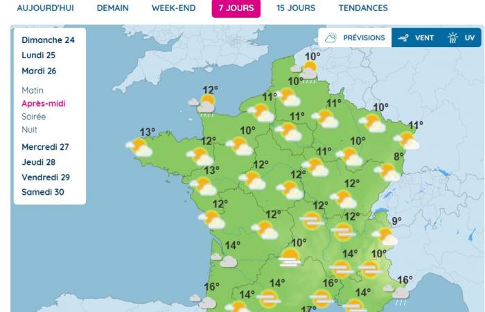 sun, rain, warmer temperatures… What will the weather be like this week?