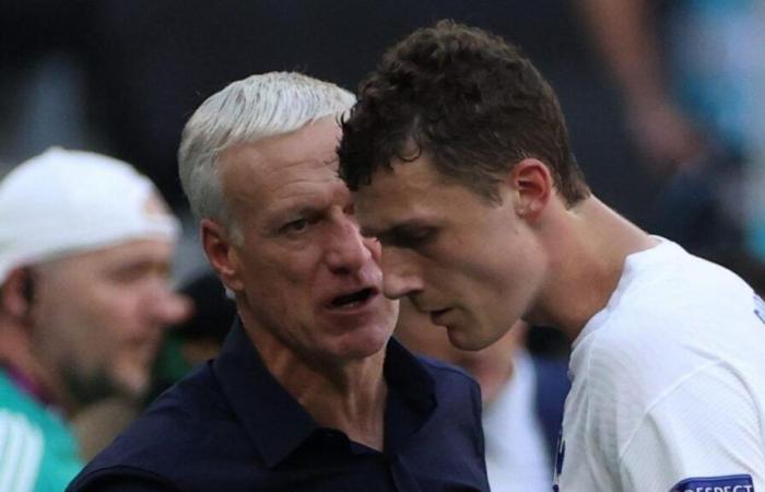 Benjamin Pavard sends a cash message to Didier Deschamps