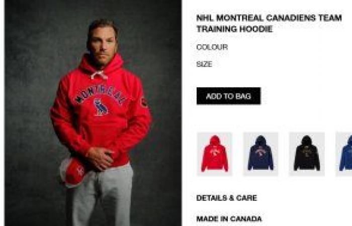 It’s pretty weird to see Sean Avery with Canadiens merchandise