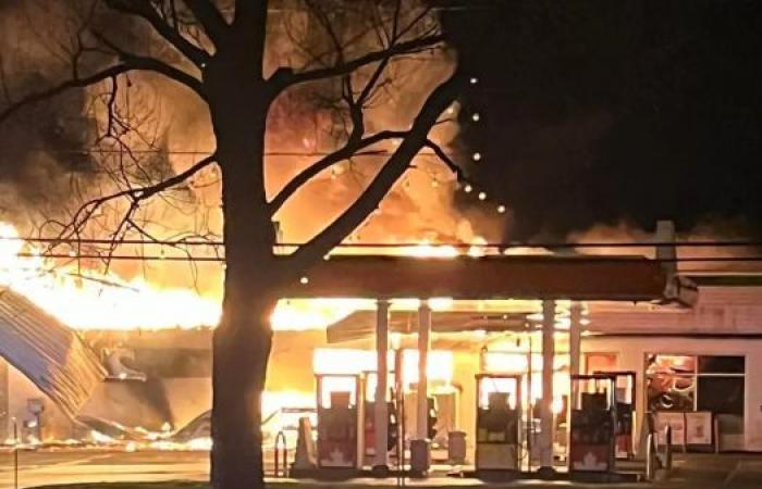 Fire in Paspébiac: the worst avoided in a service station