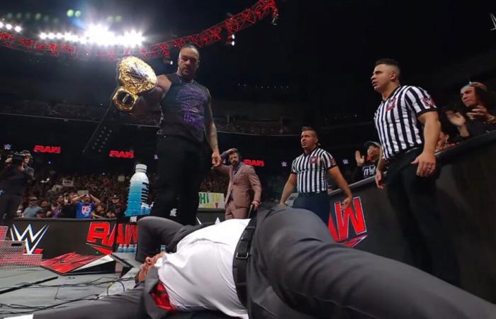 WWE RAW results for November 25, 2024