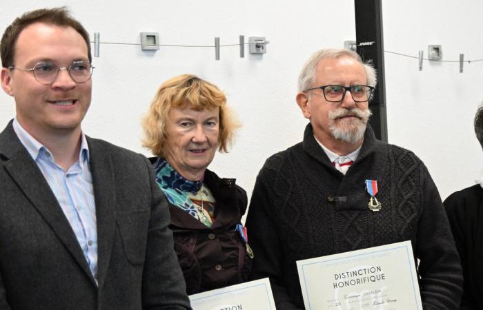 The Harmonie du Creusot celebrated Sainte-Cécile and presented distinctions