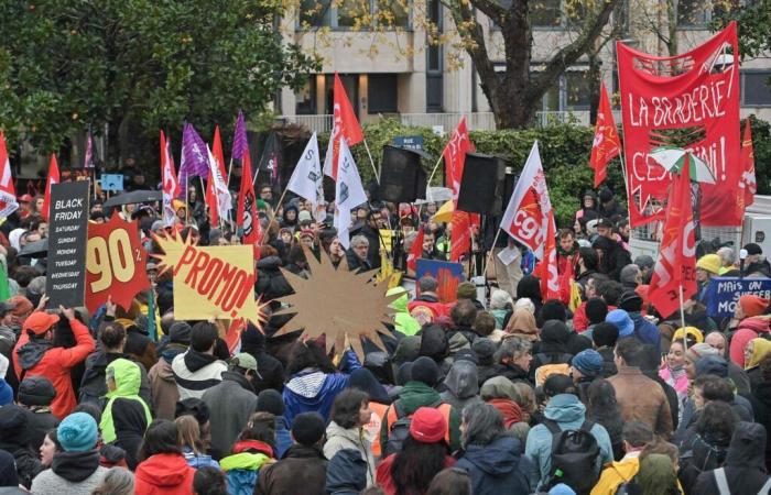 more than 3,000 demonstrators against cuts in cultural subsidies