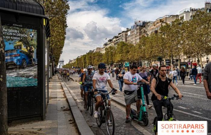 Pedestrian Champs-Elysées: two car-free days in December 2024